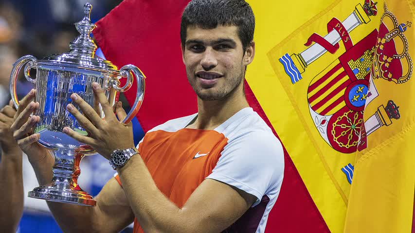 Фото - Испанский теннисист Алькарас выиграл US Open
