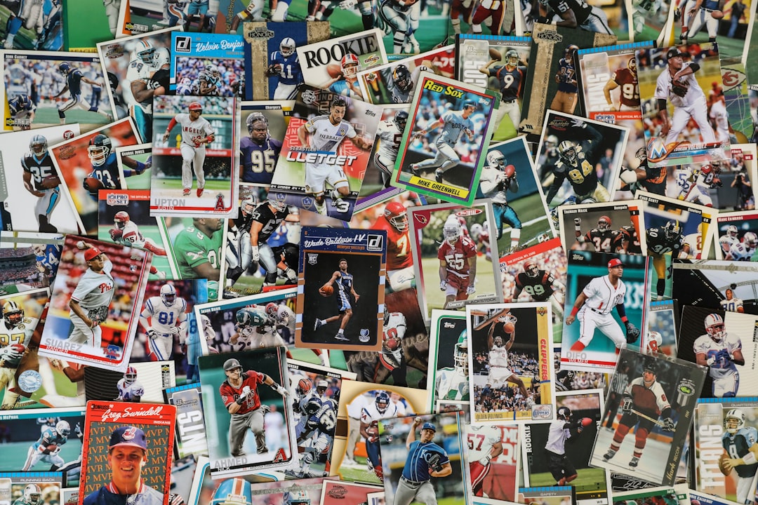 All major US sports cards captured in this collectibles image.